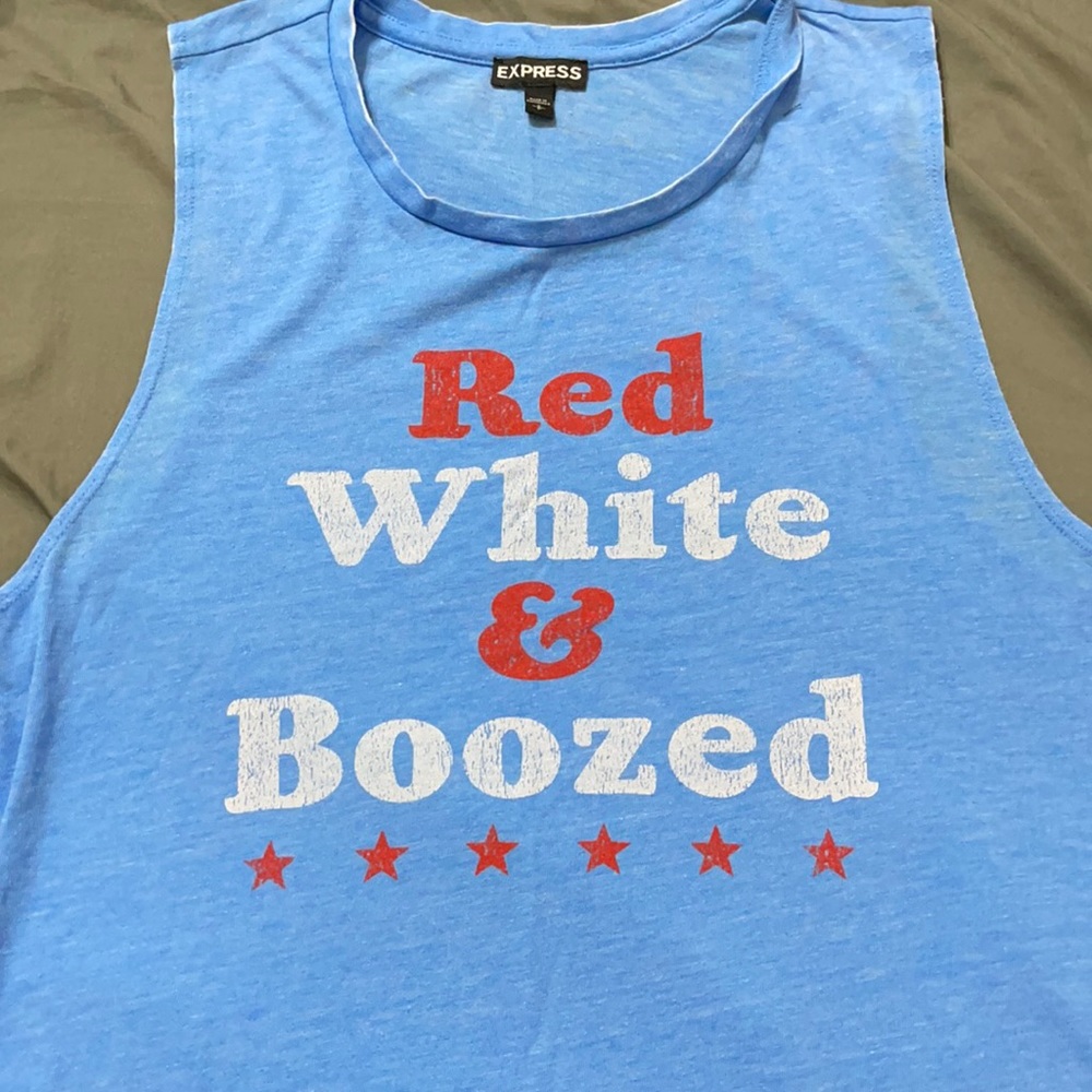 Patriotic tank